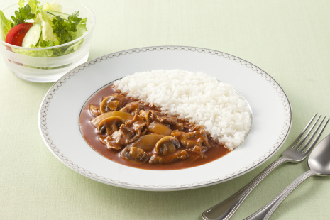 關於日本蕃茄汁燉的牛肉燴飯